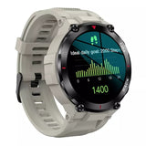 Men Smart Watch K37 GPS Outdoor Sport Fitness Tracker Bracelet Big Battery Super Long Standby Health Monitoring Smartwatch