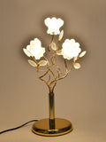 European luxury crystal table lamp bedroom bedside living room modern led table lamp chandelier lighting restaurant golden