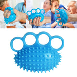 1 Pcs Finger Silicone Grip Ball Massage Rehabilitation Training Elderly Fitness Exercise Golfer Finger Strength Circle Grip