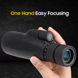 Monocular Telescope 10-30X Zoom High Power Adults Kids Monoculars with Low Light Vision Waterproof Fogproof Handheld Telescope