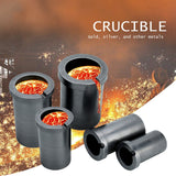 High-Purity Melting 3Kg Graphite Crucible Good Heat Transfer Performance For High-Temperature Gold And Silver Metal Smelting Too