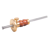 Wheel Marking Gauge with 1/32nd &amp; 1mm Scale, Wood Scribe Tool Parallel Line Drawing Mortise Marking Ruler