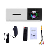 Salange Mini Projector YG300 Pro LED Supported 1080P Full HD Portable Beamer Audio HDMI USB Video Projetor