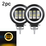 5 Inch 6D Lens Round Square Led Work Light For Car 4WD ATV SUV UTV Trucks Niva 4x4 Offroad Motorcycle 12V 24V Driving Fog Lights