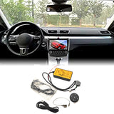 Car Audio Modified Bluetooth Wireless Audio RCA Connected To The Original Car Audio Digital Disc Box Decoder+Audio Cable