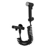 Brass Toilet Bidet Sprayer Set Handheld Cleaning Black Faucet with 3M Hose Women Bidet Anal Wash Shower Accessories