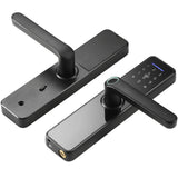 WAFU Tuya WIFI Fingerprint Indoor Electronic Lock Smart Fingerprint Password Card Office Door Lock for Hotel Home Tenants