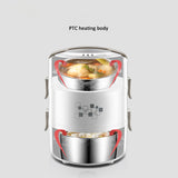 Zk30 Multifunction Electric Rice Cooker Smart Appointment 3 Layers Stainless Steel Heating Cook Lunch Box Container Steamer 220V