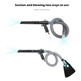 2 In 1 Air Duster Compressor Dual Function Air Vacuum Blow Suction Guns Kit Pneumatic Vacuum Cleaner Tool Professional Vacuums