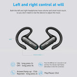 Hi90 Tws Wireless Headphones Bluetooth-compatible 5.0 Ear-hook Sports Headset Stereo Music Earphone