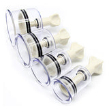 Chinese Vacuum Massage Cupping Cans Set Twist Handle Body Massager Anti Cellulite Cup Suction Enlarger For Muscle Pain Relief