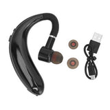 Ear Hook Earphone Wireless Bluetooth Single Ear Noise Cancelling Hands Free Earphone with Microphone for Exercise