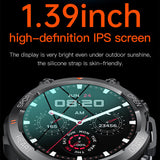 Bluetooth Call K56 Pro Smart Watch 1.39inch Men's Sports Fitness Tracker Heart Monitor Smartwatch For Android IOS 400mAh
