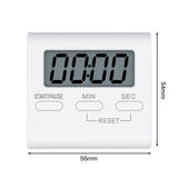 LCD Digital Kitchen Timer For Cooking Shower Study Stopwatch Alarm Clock Magnetic Electronic Cooking Countdown Time Timer