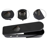 -Guitar Picks DIY Guitar Pick Punch Cutter With Leather Key Chain Pick Holder And 2 Pick Strips Sheet,Guitar Picks Tool