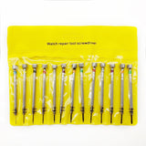 13 In 1 Screwdriver Set Screwdriver Repair Tool Kits Watch Repair Tools Eyeglasses Repair Jewelry Work Electronics Repair 13 Pcs