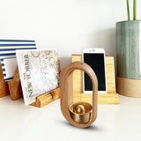Solid Wooden Wind Chimes Solid Durable Natural Hand-processed And Polished Exquisite Brass Desk Doorbell Widely Used In Home