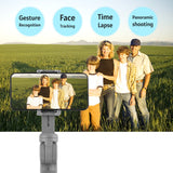 Lightweight selfie stick 3-Axis Gimbal smartphone Handheld Stabilizer Time-Lapse Photo Studio Taking Face Recognition for Tripod