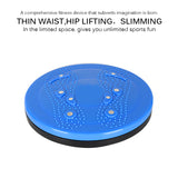 Yoga Sport Balance Boards Fitness Equipments Exercise Board Wobble Waist Twisting Rotating Sports Magnetic Massage Plate
