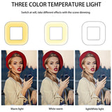 Photographic Lighting Dimmable USB LED Light 3 Light Modes Table Lights With Tripod Stand And Phone Holder For Live Streaming