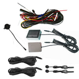 Car Blind Spot Detection System Universal 24Ghz Millimeter Wave Radar Change Lane Aided Parking 25M Safe Driving