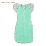0-9 Months Breathable Newborn Baby Wrap Blankets Soft Baby Sleeping Bags Envelope Baby Cotton Swaddle Receive Blankets Sleepsack