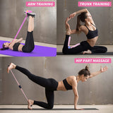 PVC Leg Thigh Exercisers Gym Sports Thigh Master Leg Muscle Arm Chest Waist Exerciser Workout Machine Gym Home Fitness Equipment