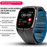 P20 Watch Smart Air Pump Airbag Oscillometric Blood Pressure Measurement Body Temperature Heart Rate Sleep Monitor Smartwatch