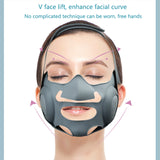 Wireless Electric V Face Bandage EMS Microcurrent Facial Slimming Massager Double Chin Remover Cheek Lift Up Belt Face Slimming