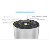 500*2000mm 3/5/7/10mm Sound Heat Proofing Car Sound Deadener Insulation Underlay Mat Auto Truck Firewall Heat Sound Deadener