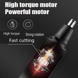 Multifunctional 3 In 1 Nose Hair Trimmer for Men and Women Professional Nose Clippers Ear Hair Trimmer Epilator Removal