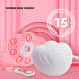 Electric Breast Massager Vibration Wireless Dredging Channel Chest Massaging Tool Hot Compress Breast Massager