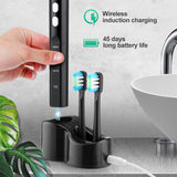 Sonic Electric Toothbrush Ultrasonic Cleaning Electrical Tooth Brush for Teeth Whitening Clean Soft Toothbrushes and Accessories