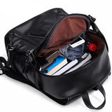 High Quality Women Men Travel Bag PU Leather Sports Bag Waterproof PU Leather Bag With USB Charging Port Computer Outdoor Bags
