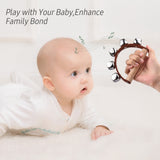 13 PCS Wooden Music Instruments Set Percussion Kids Musical Instruments Toys Include Tambourine Chime Bar Maracas with Carry Bag
