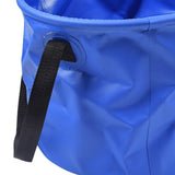 2 Piece PVC Collapsible Fishing Bucket Outdoor Camping Fish Water Bucket 30L