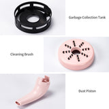 Mini Hand-held Vacuum Cleaner Nail Dust Vacuum Suction Collector Dust Removal Vacuum Brush Desk Cleaner Keyboard Dust Cleaner