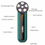 EMS Mesotherapy SPA Massager RF Radio Frequency Facial Machine Wrinkle Removal Face Lifting Skin Tightening  Beauty Instrument