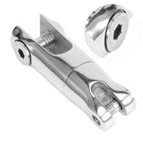 Stainless Steel Anchor Rotating Connector Suitable For 6-8mm/0.2-0.3in Chain Mooring For Boat Marine Ship Hardware Accessories