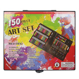 145/150/168/208 PCS Art Painting Set Colored Pencil Watercolor Pen Oil Pastel Crayon Drawing Tools Kit Supplies Gift Stationery