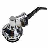 Two Valve  Mechanical Fuel Pump for Ford SB 221-351 Windsor SB, V8 Engine, 6 PSI 1/4"  NPT Inlet/Outlet,Chrome