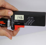 BT168D Battery Testers LCD Digital Display Battery capacity tester Electrical equipment Electrician Instrumentation