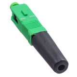 50pcs 100pcs  200pcs SC APC Fast Connector Optical Fiber Cable FTTH Quick  Cold Connection Adapter for CATV Network