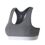 Good Healthy Padded Racerback Sports Bras Women Shockproof Running Fitness Wireless Anti-Sagging Vest-Style Bra