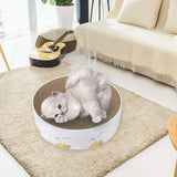 Round Cat Scratching Post Scratcher Cardboard Bed for Cat Scraper Durable Scratching Pads Board Cat Toy Furniture Sofa Protector