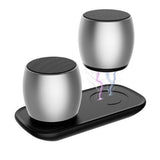 2022.F1 Bluetooth Speakers TWS System Column Portable Mini Metal Speaker 3D Stereo Computer Loudspeaker MP3 Player Sardine