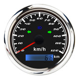Marine Digital GPS Speedometer 120km/h Stainless Steel  Meter Universal