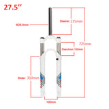 Ultra-light 29'' Mountain Bike Oil/Spring Front Fork Bicycle Accessories Parts Cycling Bike Fork framework mtb 29