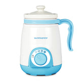 Production Of Ceramic Health Mini Travel Electric Stew Pot Water Cup Heater OEM