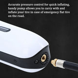 Bike Electric Inflator Bicycle Cycle Air Pressure Pump Rechargeable Cordless Tire Pump MTB Road Basketball Car Tyre Air Inflator